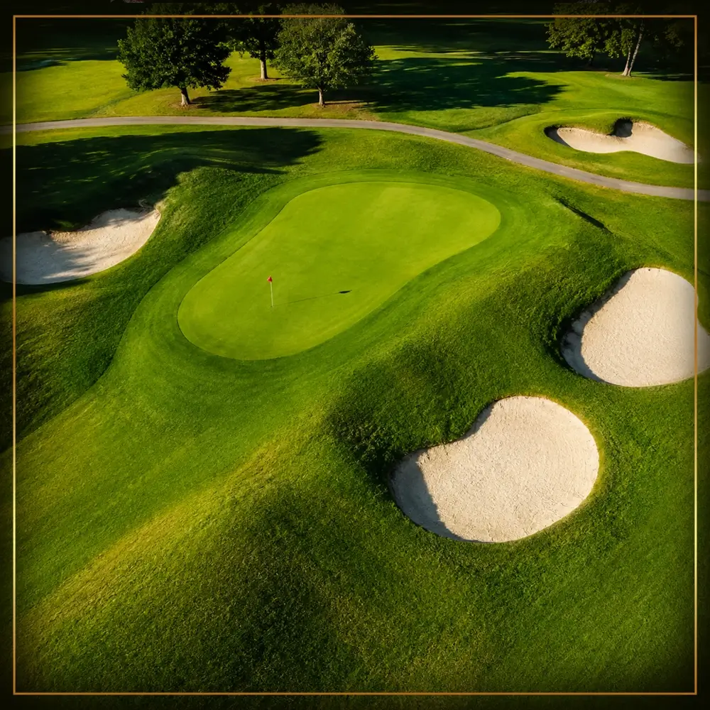 5-hole golf course
